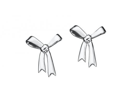 Karen Walker Stg Bow Stud Earrings image