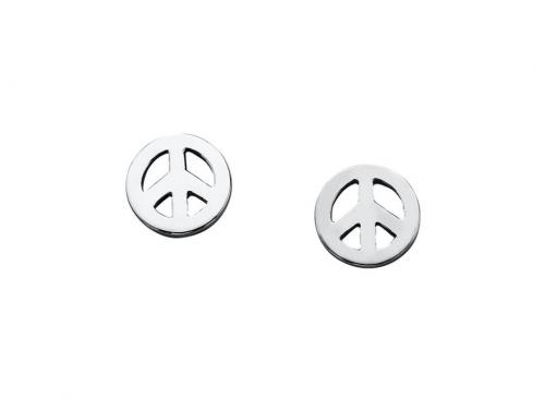 Karen Walker Stg Mini Peace Stud Earrings image