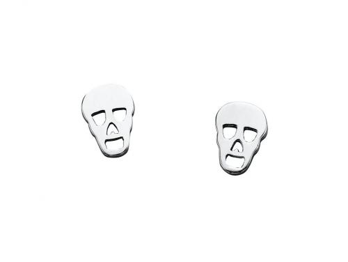 Karen Walker Stg Mini Skull Stud Earrings image