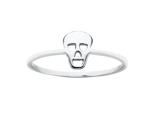 Karen Walker Stg Mini Skull Ring image