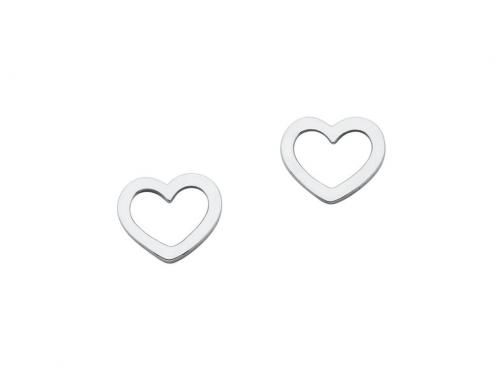 Karen Walker Stg Mini Heart Earrings image