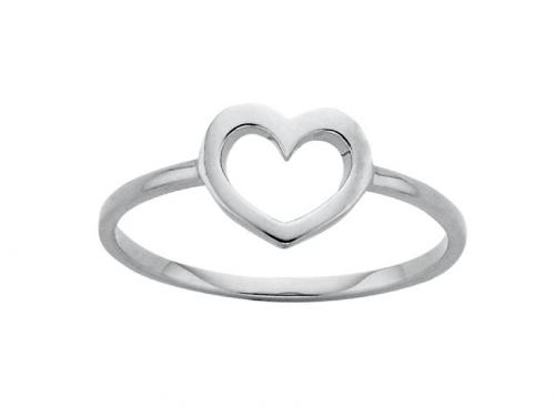 Karen Walker Stg Mini Heart Ring image