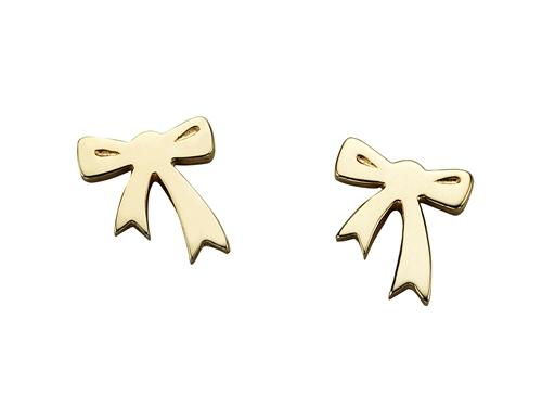 Karen Walker 9ct Mini Bow Earrings image