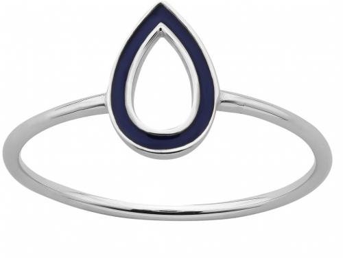 Karen Walker Stg Capsule Dark Blue Ring image