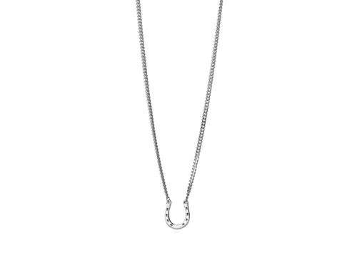 Karen Walker Stg Mini Horseshoe Necklace image