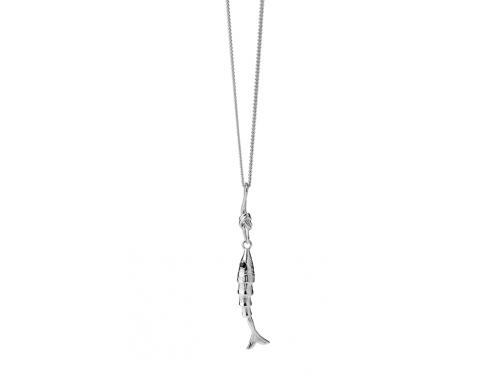 Karen Walker Stg Lure Fish Necklace image