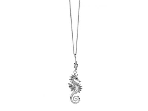 Karen Walker Stg Seahorse Necklace image