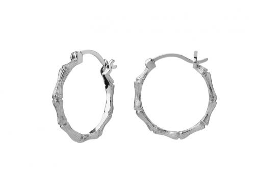 Karen Walker Stg Bamboo Hoop Earrings image