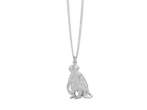 Karen Walker Stg Lunar Monkey Necklace image