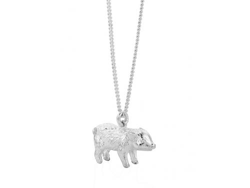 Karen Walker Stg Lunar Pig Necklace image