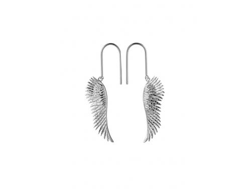 Karen Walker Stg Mini Cupid's Wing Earrings image