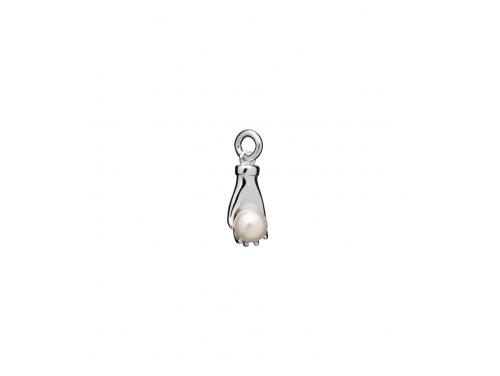 Karen Walker Stg Mini Wisdom Hand Freshwater Pearl Charm image