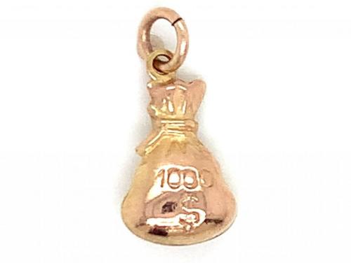 9ct Money Bag Charm image