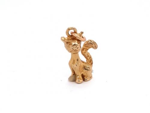9ct Cat Charm image