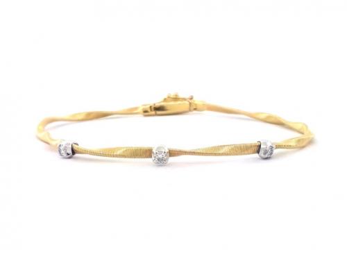 18ct White Gold Tennis Bracelet 1ct Diamonds – SayItWithDiamonds.com