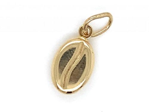 9ct Coffee Bean Charm image