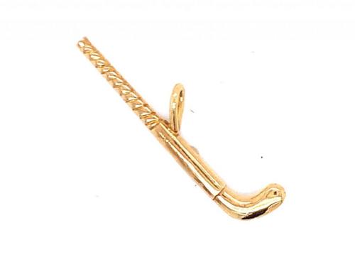 18ct Hockey Stick Charm image