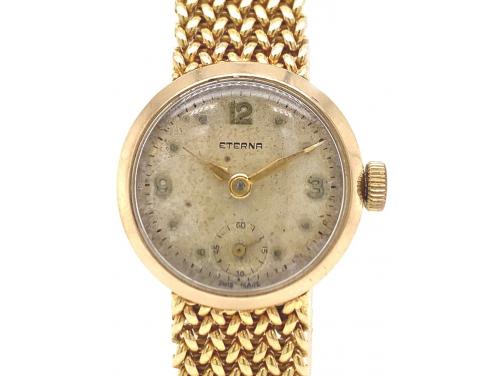 9ct/18ct Gold Ladies Eterna Watch image