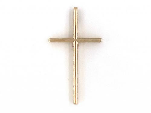 9ct Plain Cross Pendant image