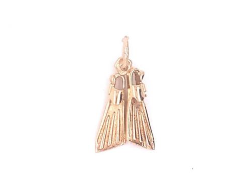 9ct Flippers Charm image