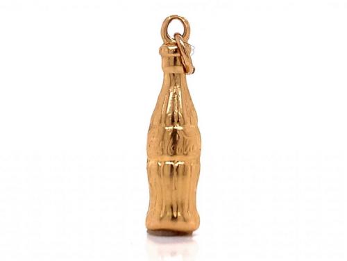 18ct Cola Bottle Charm - Hollow image