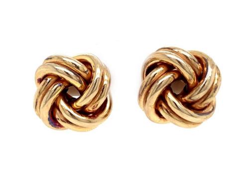 9ct Knot Stud Earrings image