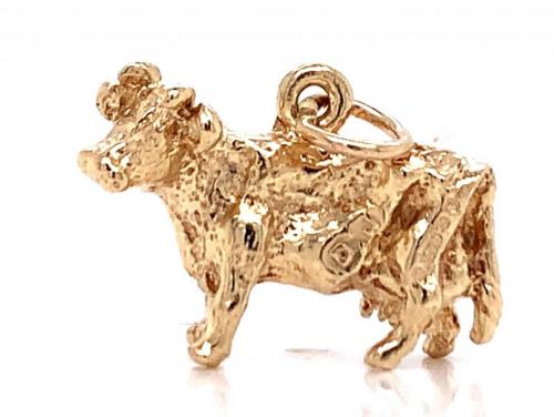 9ct Bull Charm image