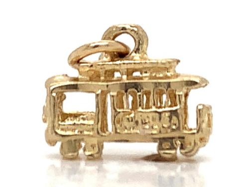 9ct Tram Charm image