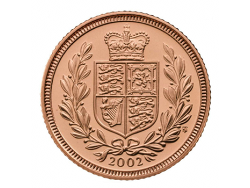 2002 Sovereign Coin image