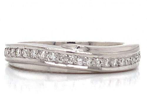 Platinum Diamond Eternity Ring TDW 0.26ct image