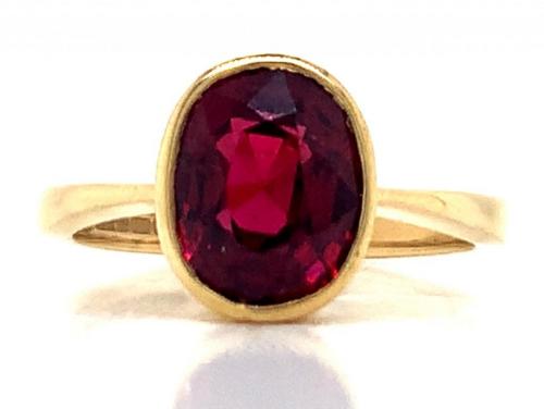 18ct Red Spinel Rubset Ring image