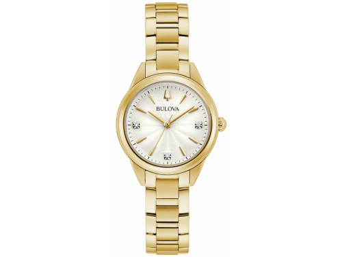 Bulova Women's Classic Diamond Quartz Watch image