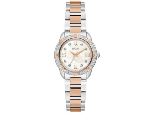 Bulova Women's Diamond Two Tone Quartz Watch image