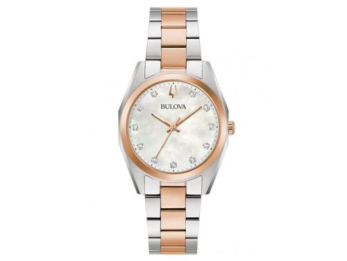 Bulova Women's Diamond Classic Two Tone Watch image