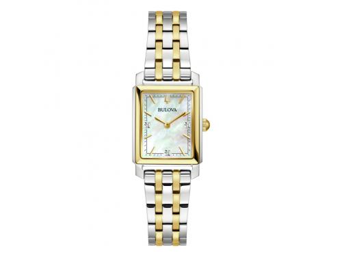 Bulova Women's Diamond Two Tone Watch image