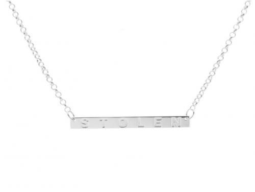 Stolen Girlfriends Club Stolen Plank Necklace image