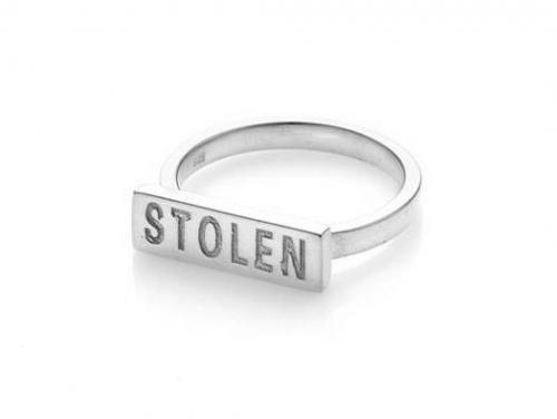 Stolen Girlfriends Club Stolen Bar Ring image