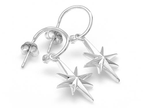 Stolen Girlfriends Club Stg North Star Anchor Earrings image