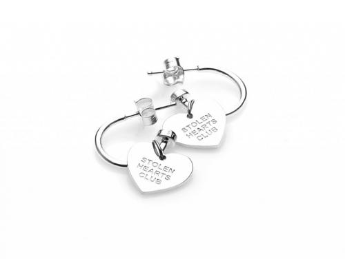 Stolen Girlfriends Club Stolen Hearts Club Anchor Earrings image