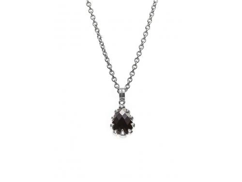 Stolen Girlfriends Club Stg Love Drop Necklace - Onyx image