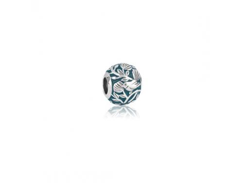 Evolve Stg Enamel Garden Fantail Charm Bead image