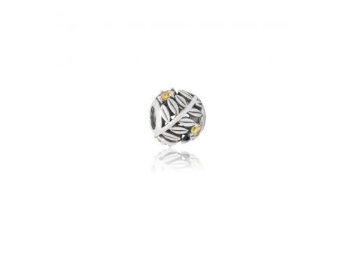 Evolve Stg CZ November Birthstone Bead image