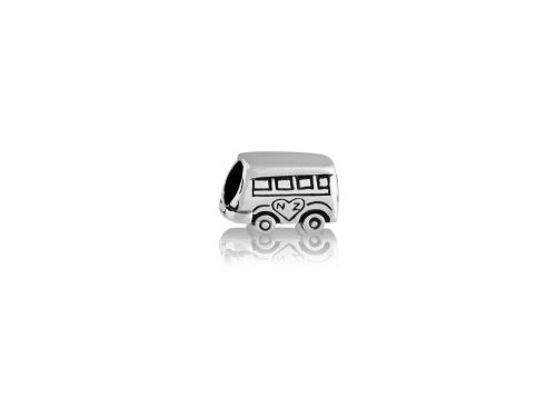 Evolve Stg CZ Combi Van Charm Bead image