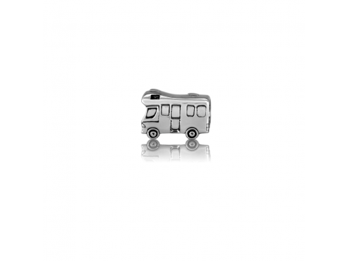 Evolve Stg CZ Campervan Charm Bead image