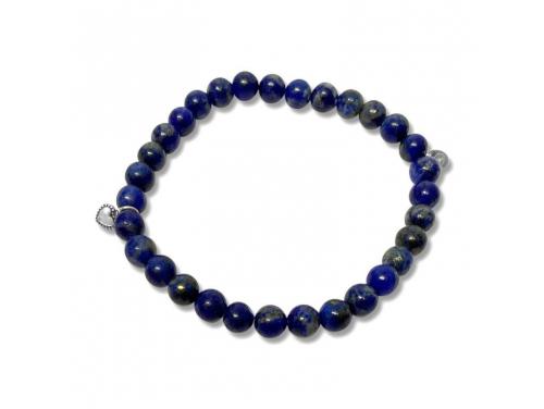 La Pierre Stg Lapis Lazuli Stretch Bracelet image