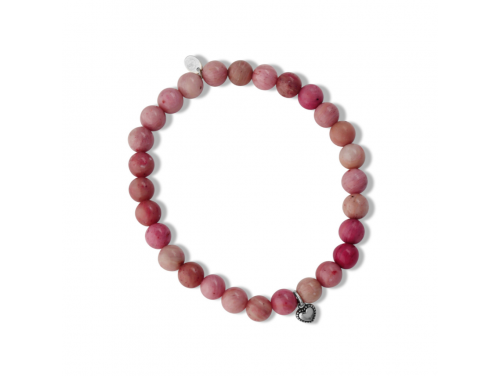 La Pierre Stg Rhodochrosite Stretch Bracelet image