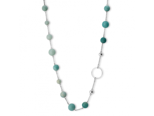 La Pierre Stg Amazonite Bead 50cm Necklace image