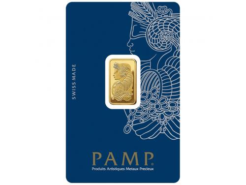 5gm Fine Gold Pamp Suisse Ingot image