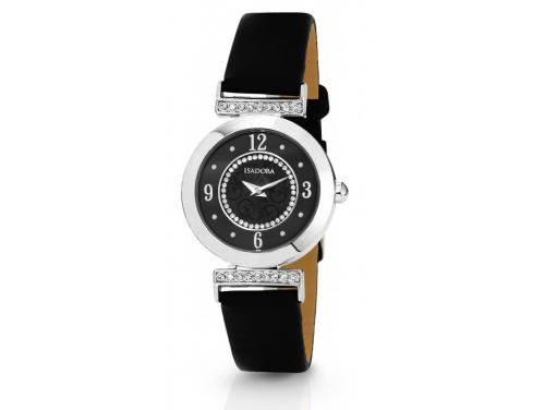 Isadora Altea Silver & Black Watch image