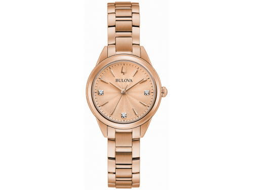 Bulova Women's Classic Diamond Quartz Watch image